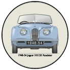 Jaguar XK120 Roadster (disc wheels) 1948-54 Coaster 6